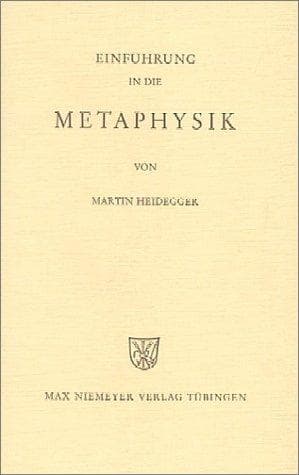 Tapa de Metaphysik