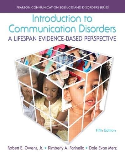 Tapa de Introduction to Communication Disorders