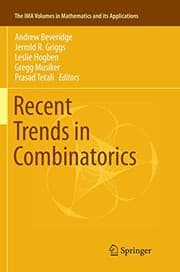 Tapa de Recent Trends in Combinatorics