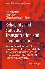 Tapa de Reliability and Statistics in Transportation and Communication