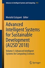 Tapa de Advanced Intelligent Systems for Sustainable Development : Volume 5