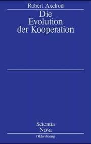 Tapa de Die Evolution der Kooperation. Studienausgabe