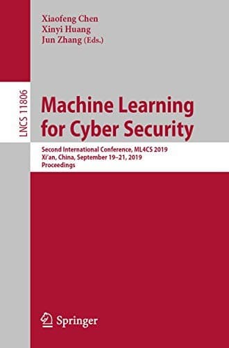 Tapa de Machine Learning for Cyber Security