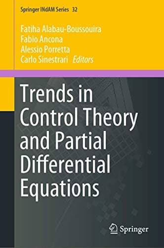 Tapa de Trends in Control Theory and Partial Differential Equations