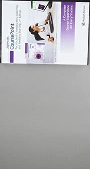 Tapa de Lippincott CoursePoint for Introductory Maternity and Pediatric Nursing