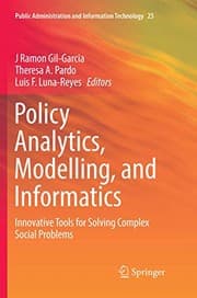 Tapa de Policy Analytics, Modelling, and Informatics