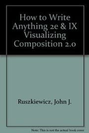 Tapa de How to Write Anything 2e & ix visualizing composition 2.0