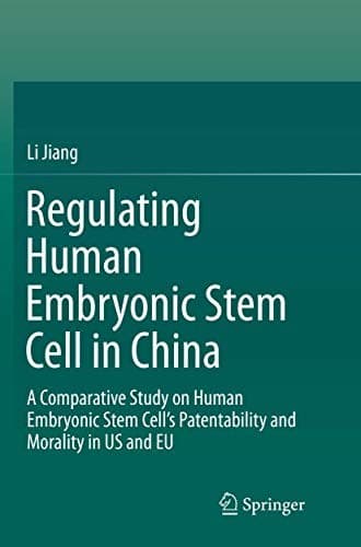 Tapa de Regulating Human Embryonic Stem Cell in China