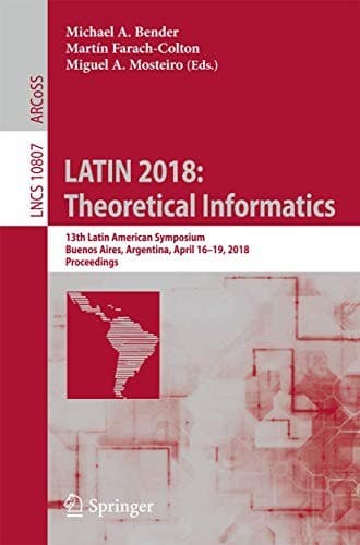 Tapa de LATIN 2018 : Theoretical Informatics