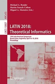 Tapa de LATIN 2018 : Theoretical Informatics