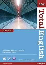 Tapa de New Total English Advanced Students' Book with Active Book Pack