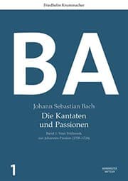 Tapa de Johann Sebastian Bach : Die Kantaten und Passionen : Band 1 : Vom Frühwerk zur Johannes-Passion . Band 2