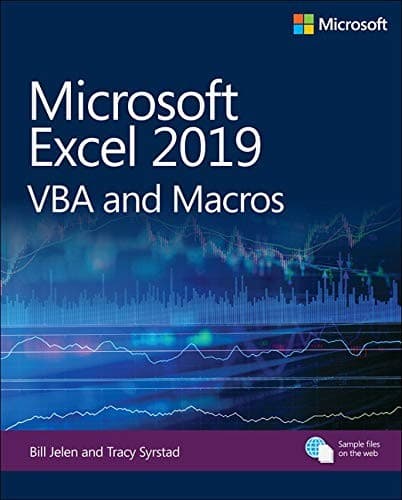 Tapa de Microsoft Excel 2019 VBA and Macros