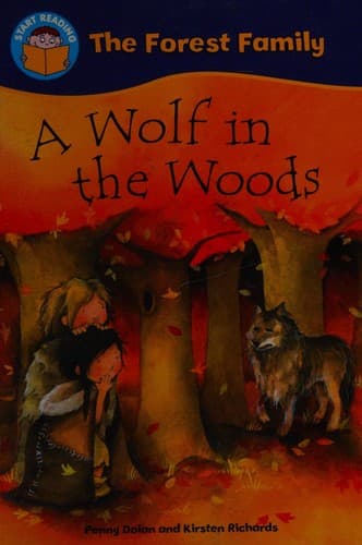 Tapa de A wolf in the woods