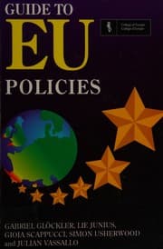 Tapa de Guide to EU policies