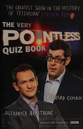 Tapa de The very Pointless quiz book