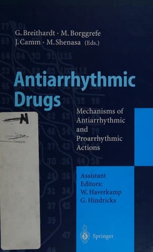 Tapa de Antiarrhythmic drugs