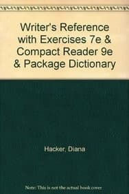 Tapa de Writer's Reference with Exercises 7e & Compact Reader 9e & Package Dictionary