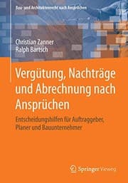 Tapa de Vergütung, Nachträge und Abrechnung nach Ansprüchen