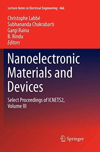 Tapa de Nanoelectronic Materials and Devices