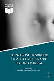 Tapa de The Palgrave Handbook of Affect Studies and Textual Criticism