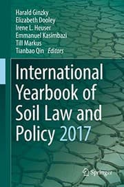 Tapa de International Yearbook of Soil Law and Policy 2017