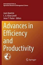 Tapa de Advances in Efficiency and Productivity