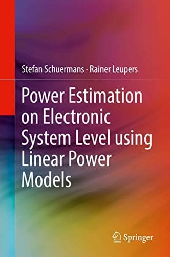 Tapa de Power Estimation on Electronic System Level using Linear Power Models