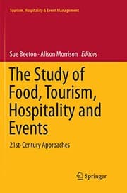 Tapa de The Study of Food, Tourism, Hospitality and Events