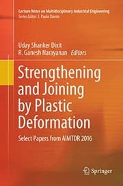 Tapa de Strengthening and Joining by Plastic Deformation
