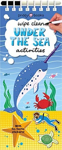 Tapa de Wipe Clean Activities : Under the Sea
