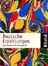 Tapa de Deutsche Erzählungen. Von Goethe bis Eichendorff