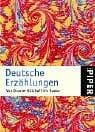 Tapa de Deutsche Erzählungen. Von Droste- Hülshoff bis Raabe