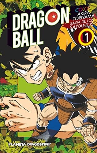 Tapa de Dragon Ball Color Saiyan nº 01/03