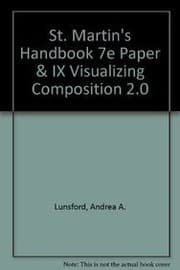 Tapa de St. Martin's Handbook 7e paper & ix visualizing composition 2.0