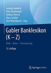 Tapa de Gabler Banklexikon
