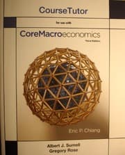 Tapa de CourseTutor for CoreMacroeconomics