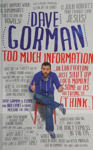 Tapa de Too Much Information