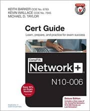 Tapa de CompTIA Network+ N10-006 Cert Guide, Deluxe Edition