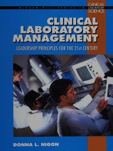 Tapa de Clinical laboratory management