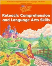 Tapa de Open Court Reading - Reteach Blackline Masters - Comprehension and Language Arts Skills - Grade 1