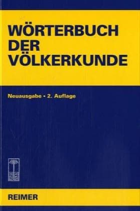 Tapa de Wörterbuch der Völkerkunde