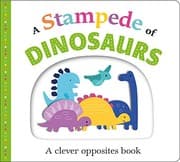 Tapa de Picture Fit Board Books : A Stampede of Dinosaurs