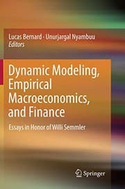 Tapa de Dynamic Modeling, Empirical Macroeconomics, and Finance