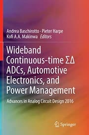 Tapa de Wideband Continuous-time ΣΔ ADCs, Automotive Electronics, and Power Management