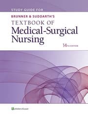 Tapa de Study Guide for Brunner & Suddarth's Textbook of Medical-Surgical Nursing