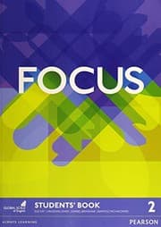 Tapa de Focus BrE 2 Student's Book