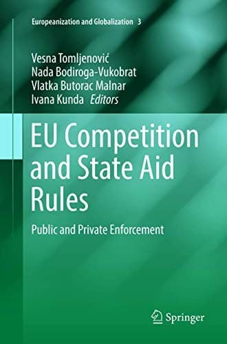 Tapa de EU Competition and State Aid Rules