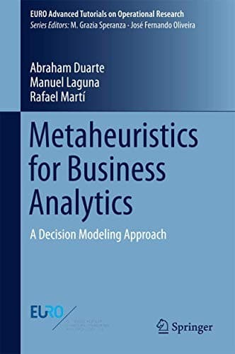 Tapa de Metaheuristics for Business Analytics
