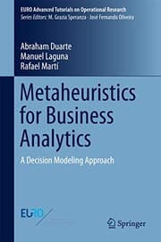 Tapa de Metaheuristics for Business Analytics